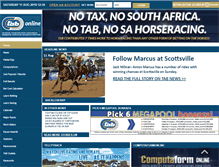 Tablet Screenshot of news.tabonline.co.za
